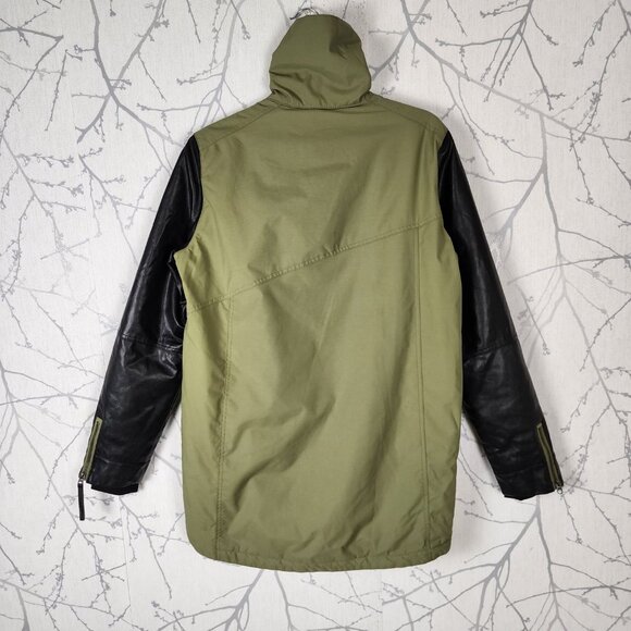 CLWR Colourwear Asymmetrical Full Zip Slash Jacket - Picture 5 of 10